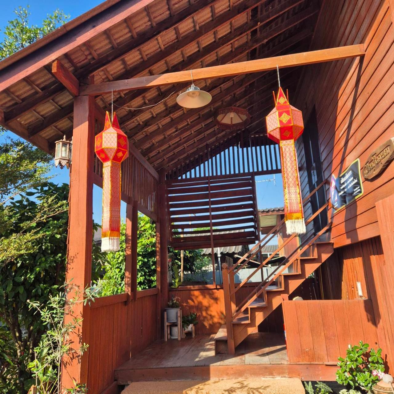 Kedthawa Homestay เฮือนเก็ดถะหวา Ban Cho Lae ภายนอก รูปภาพ